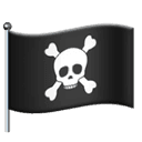 Pirate flag emoji