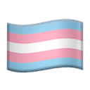 Transgender flag emoji